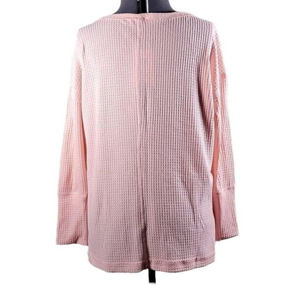 Vintage America Ladies’ Thermal Knit Top Sz S - Picture 4 of 10